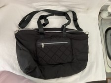 BLACK TRAVEL BAG LIGHT WEIGHT 