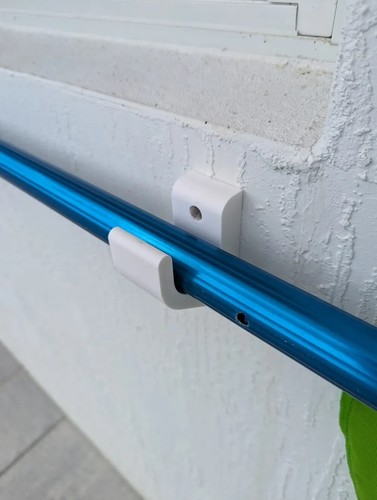 Pool pole wall brackets - brackets, –