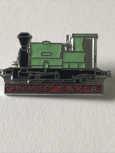 Enamel railway engine - enamel,