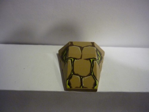 Lego dark tan - dark, wedge