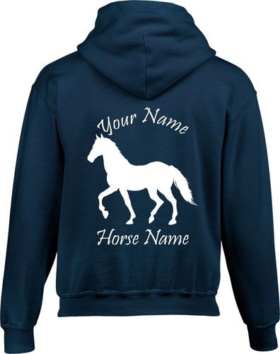 Personalised horse hoodie - personalised,