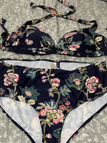 Floral bikini top size - floral,