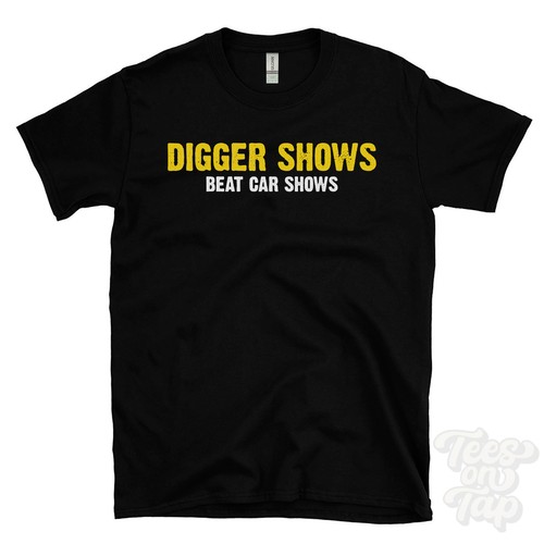 Digger shows beat car - shows,