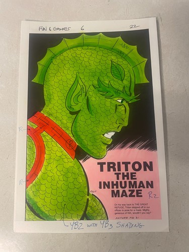 Triton inhumans art - of,