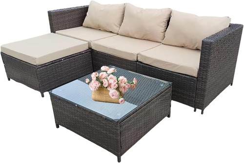Seater rattan garden - 4,