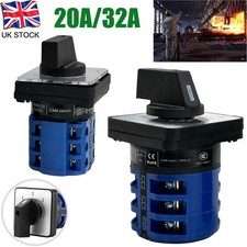 LW26-20A 32A 3-Position Rotary