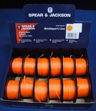12 x Spear & Jackson Orange