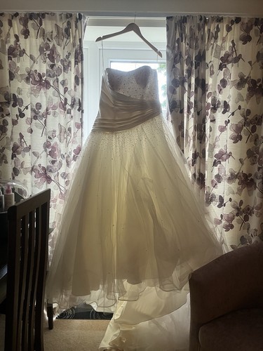 Wedding dress size corset - dress,