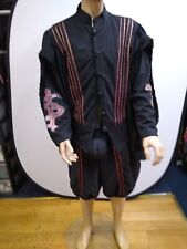 Black And Red Elizabethan Black Adder Style Costume