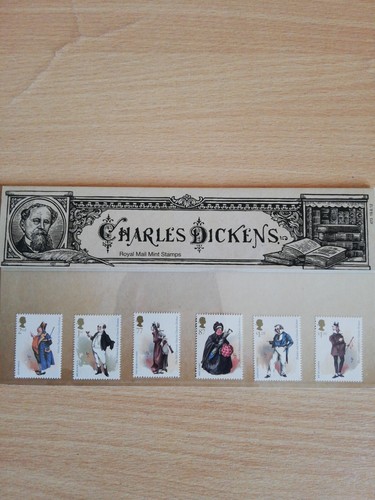 Charles dickens stamps - charles,