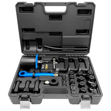 28PCS Pneumatic Diesel Injector Puller Air Vibration Injector Removal Tool Kit