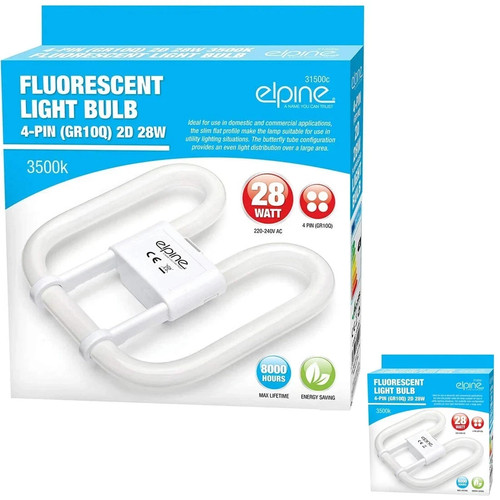4pin 28w fluorescent bulb - 28w, 2d