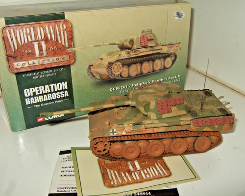 Corgi cc60201 german panther - corgi,