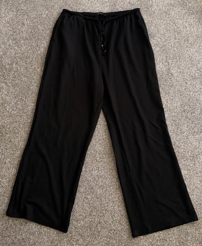 George women black crinkle - black,