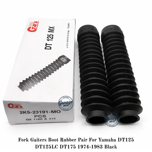 Fork gaiters boot rubber - gaiters, pair
