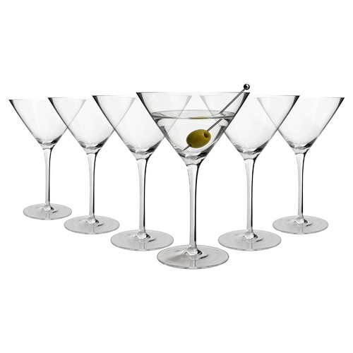 Hoxton crystal martini glasses - martini,