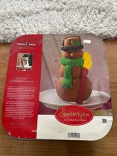 SNOWMAN  3D cake tin/pan