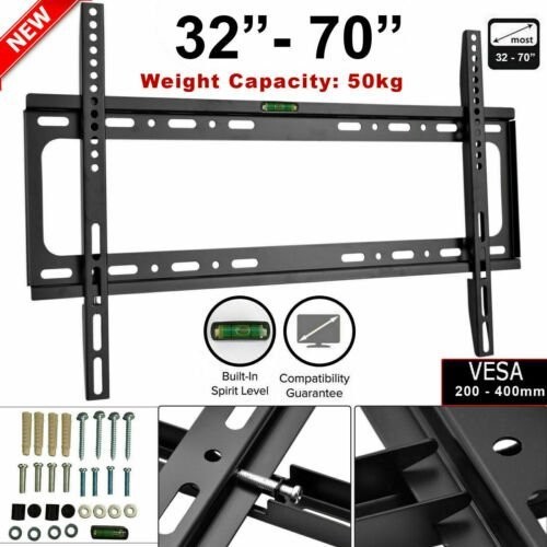 Flat wall bracket for - tv,