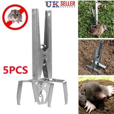 5 x Humane Mole Traps Scissor
