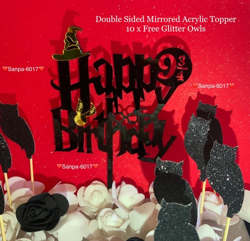 Harry potter cake topper - potter,