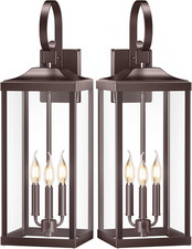 2 Pack 24" Extra Large 3-Light