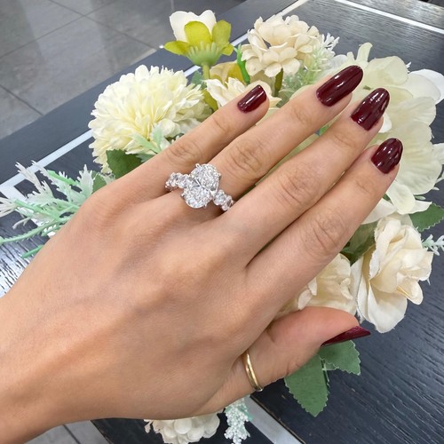 White gold igi certified - white,