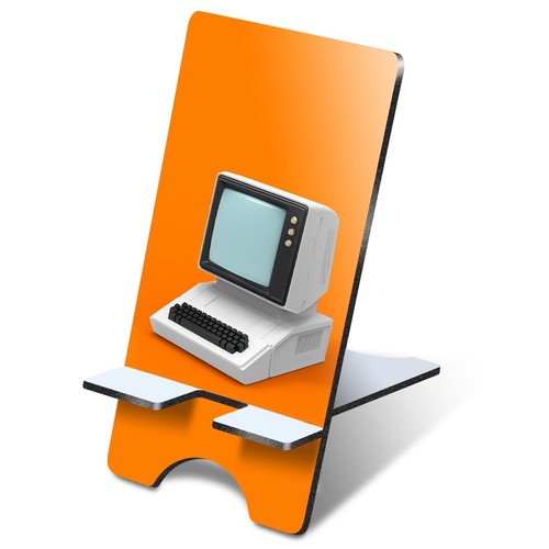 3mm mdf phone stand vintage - stand,