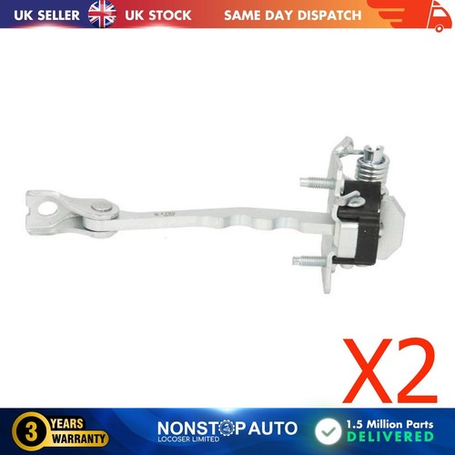 Front door hinge stop - front,