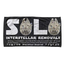 Huge Hans Solo Bath Towel Movie Star Wars Episode 9 viii boba fett mandalorian