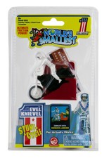 EVEL KNIEVEL STUNT CYCLE MINI EDITION WORLDS SMALLEST NEW IN BOX!