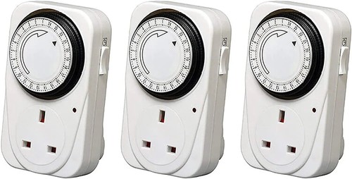3pc plug timer hour - plug-in,
