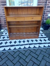 Vintage Teak Nathan Mid Century Teak  Bookcase Sideboard Cabinet Can Deliver 