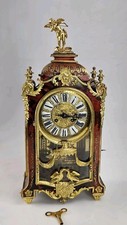 Stunninh French Boulle Ormolu Mount Bracket Clock 