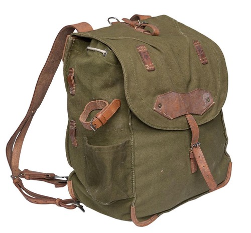 Genuine romanian army backpack - romanian,