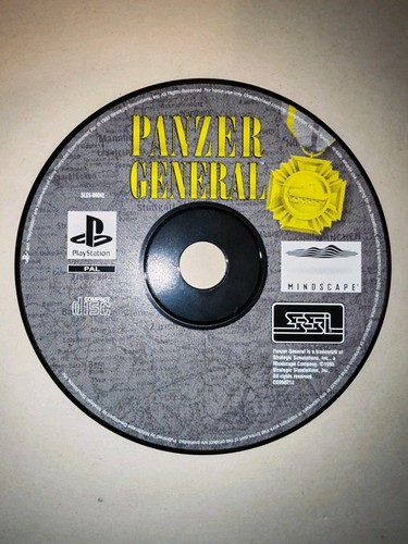 Panzer general ps1 playstation - general,
