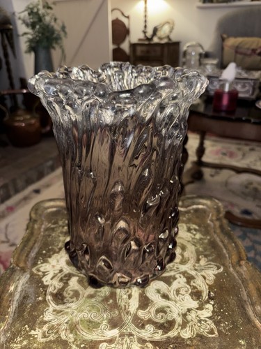 Modern murano glass vase - glass,