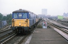 Orig Colour slide, Class 73, 73136, mainline livery, 10/98