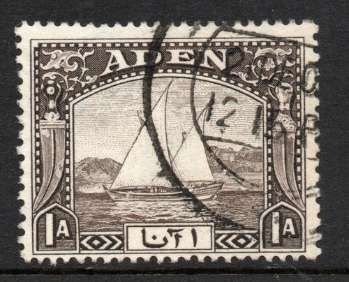 Aden 1937 dhows sepia 3 - aden, 1a