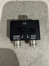 Retro TV Antenna Game Switch 75 Ohm UK Aerial Plug OM0847A
