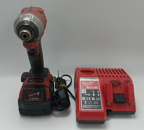Milwaukee impact drill with - drill,