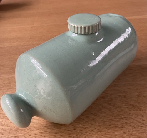Green glazed stoneware - glazed, hot