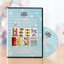 My Craft Studio Charisma CHRISTMAS HARMONY CD-ROM By Tattered Lace - Artwork