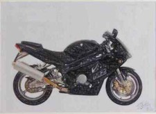 A4 Metal Sign Limited Edition MZ 1000S 2004