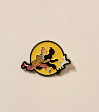 B29 - NEW, Tintin & Snowy - Novelty Fun Cute Enamel Pin / Badge / Brooch