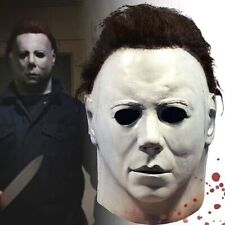 Michael Myers Latex Mask Halloween Party Horror Costume Cosplay Killer Scary