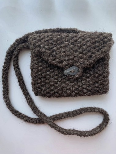 Wool handbag lakeland natural - wool,