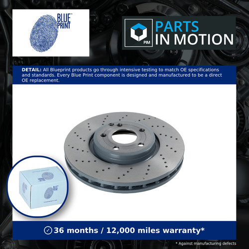 Brake discs pair vented - brake,