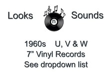 1960s  7" VINYLS - VARIOUS
