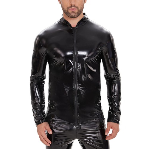 Men shiny latex - men,