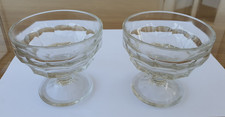 Vintage - Sundae Dishes, glass. Two.